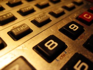 I call her Casio, Casio fx-82D. 