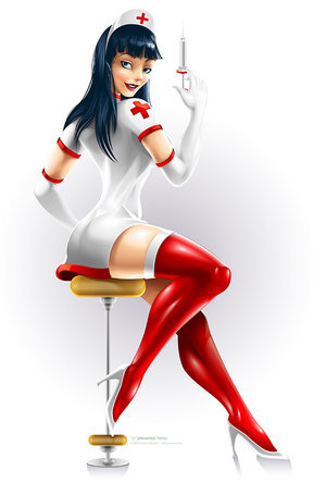 pin-up-nurse-white
