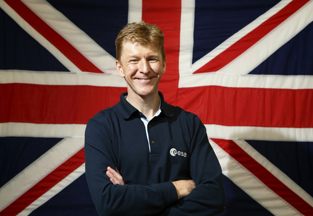 Lucky sod: Major Tim Peake, training British astronaut (BNSC)