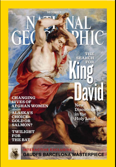 The December 2010 edition of National Geographic