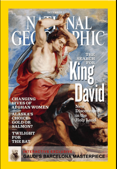 The December 2010 edition of National Geographic