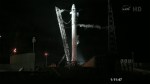 Falcon 9 at the launchpad (SpaceX/NASA)